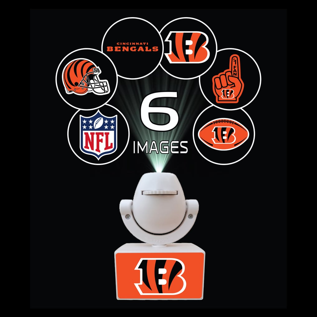 Cincinnati Bengals LED Mini Spotlight Projector Nite Light