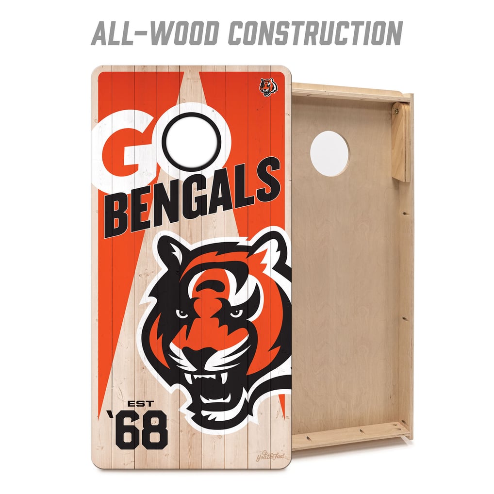 Cincinnati Bengals IDNA 2' x 4' Cornhole Game with Bags