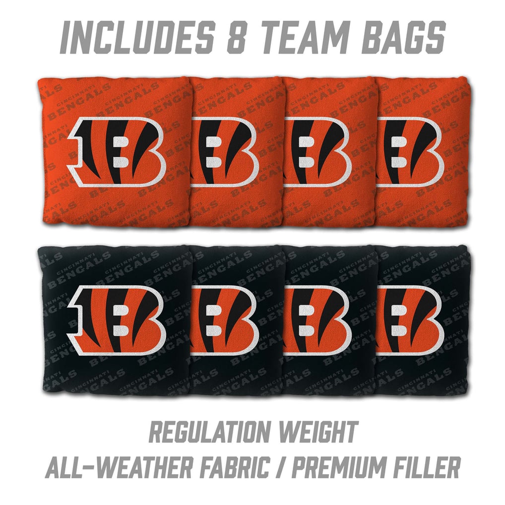 Cincinnati Bengals IDNA 2' x 4' Cornhole Game with Bags