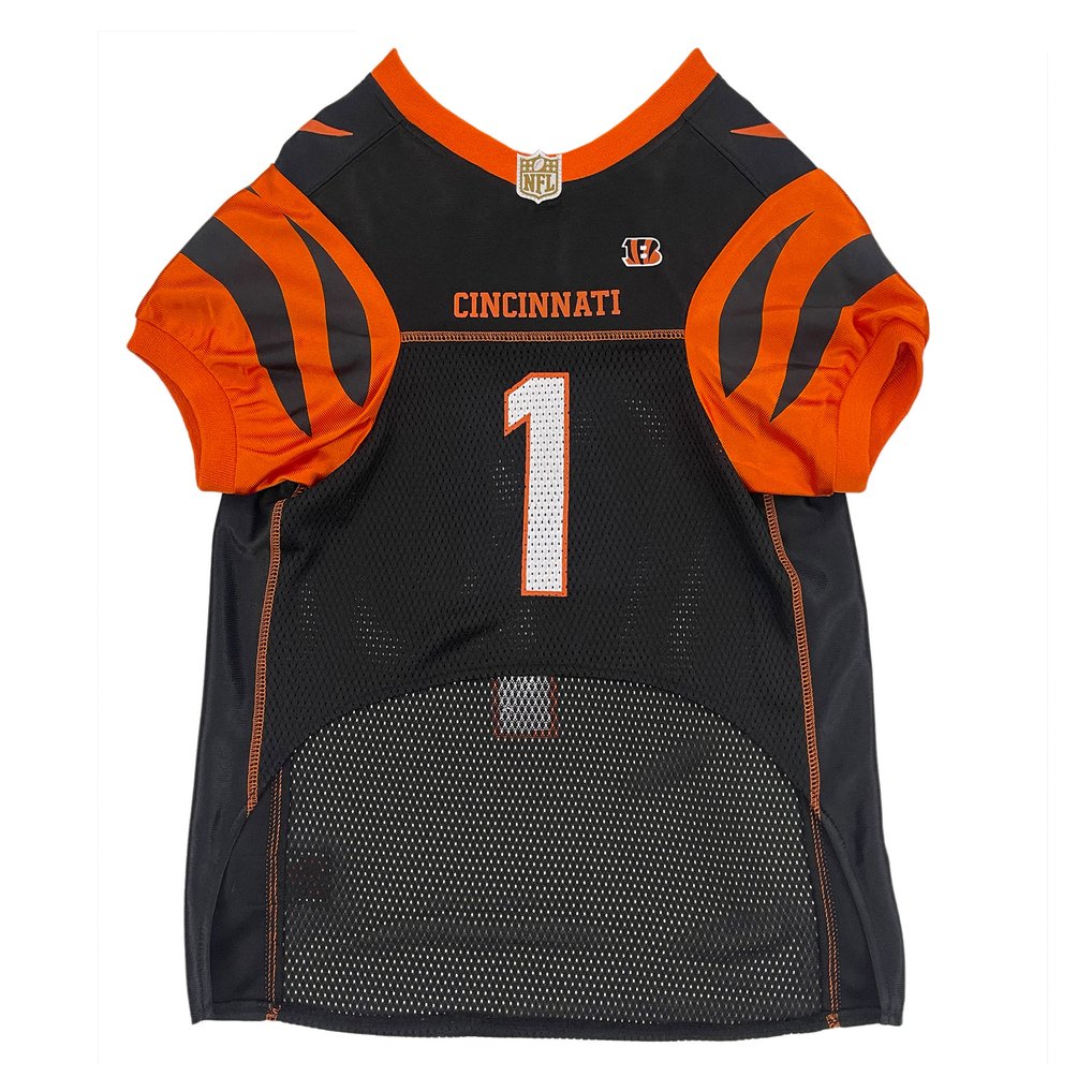 Ja'Marr Chase Cincinnati Bengals Player Pet Jersey - Black