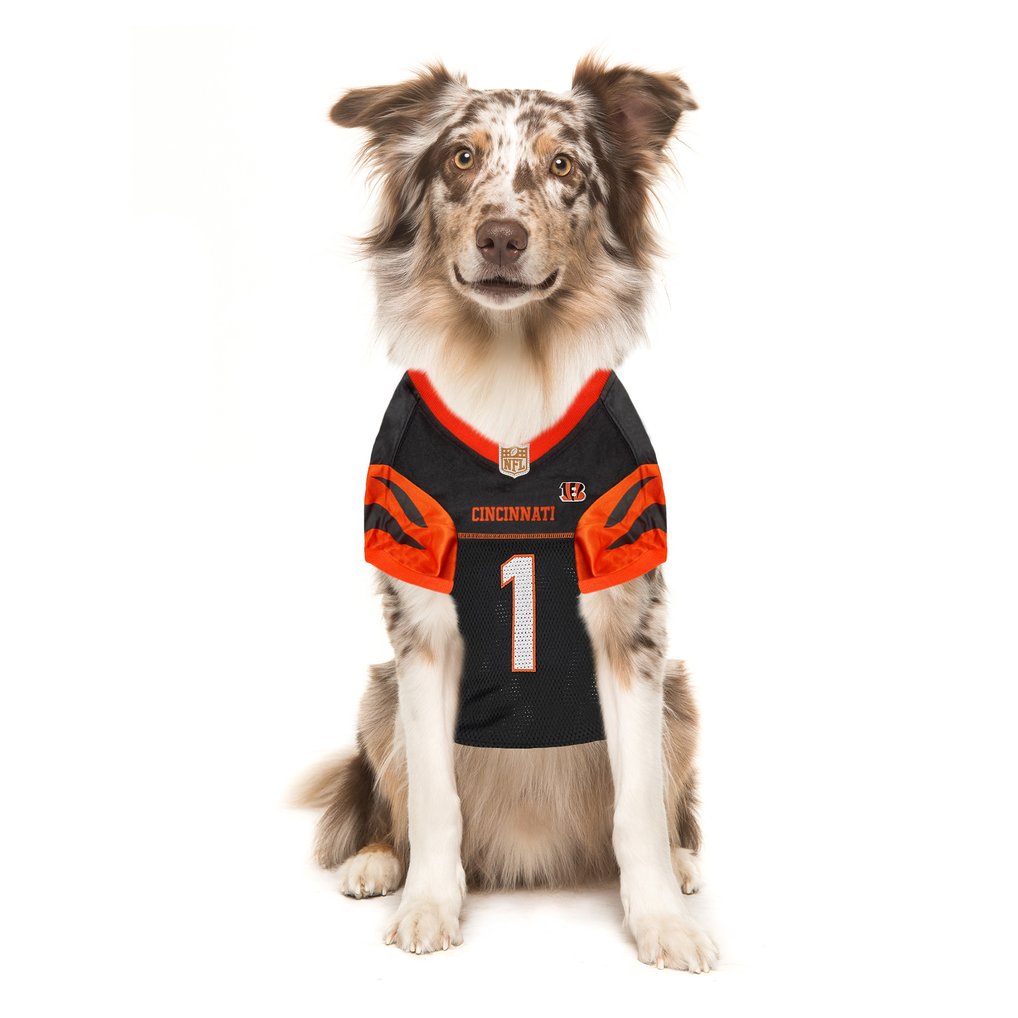 Ja'Marr Chase Cincinnati Bengals Player Pet Jersey - Black