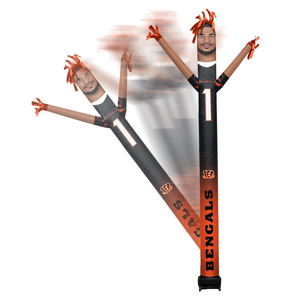 Ja'Marr Chase Cincinnati Bengals 8' Inflatable Crazy Sports Player