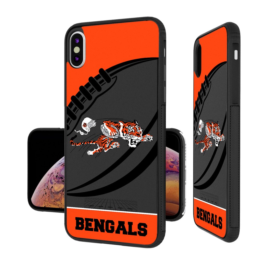 Cincinnati Bengals Keyscaper Bump Case with 8.2ft Drop Protection