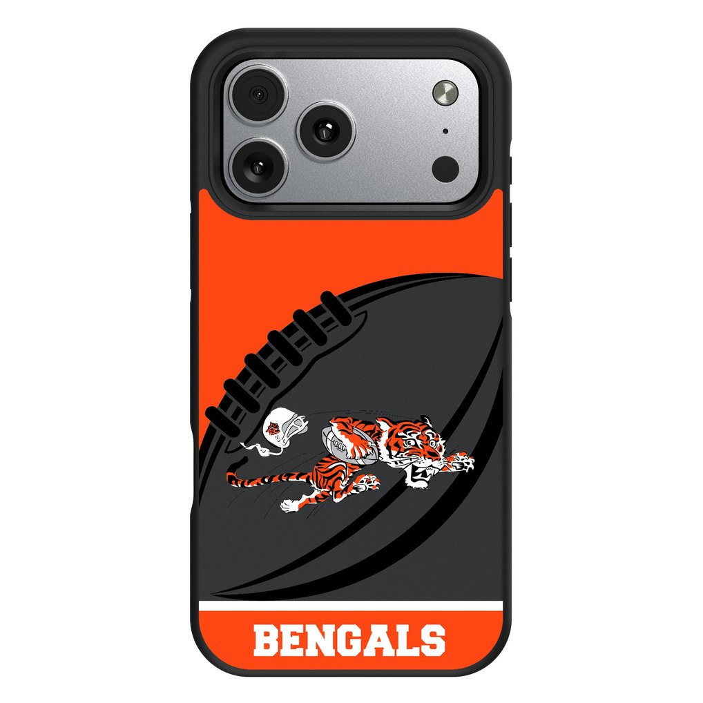 Cincinnati Bengals Keyscaper Bump Case with 8.2ft Drop Protection