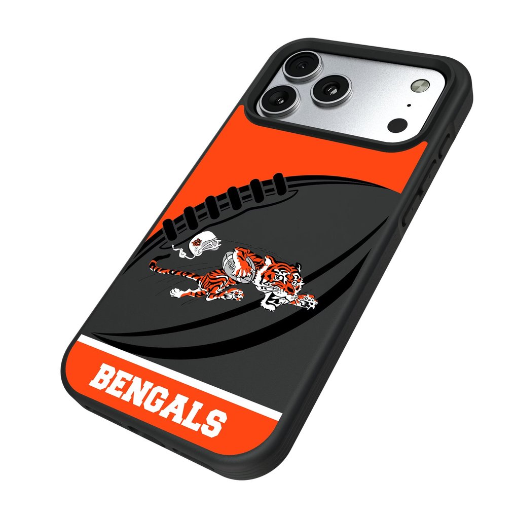 Cincinnati Bengals Keyscaper Bump Case with 8.2ft Drop Protection