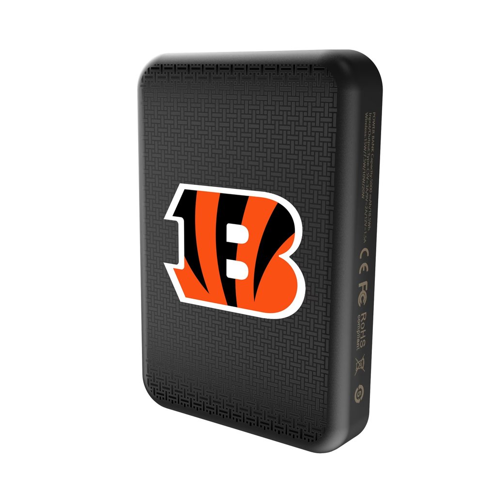 Cincinnati Bengals Keyscaper Wireless Magnetic Power Bank