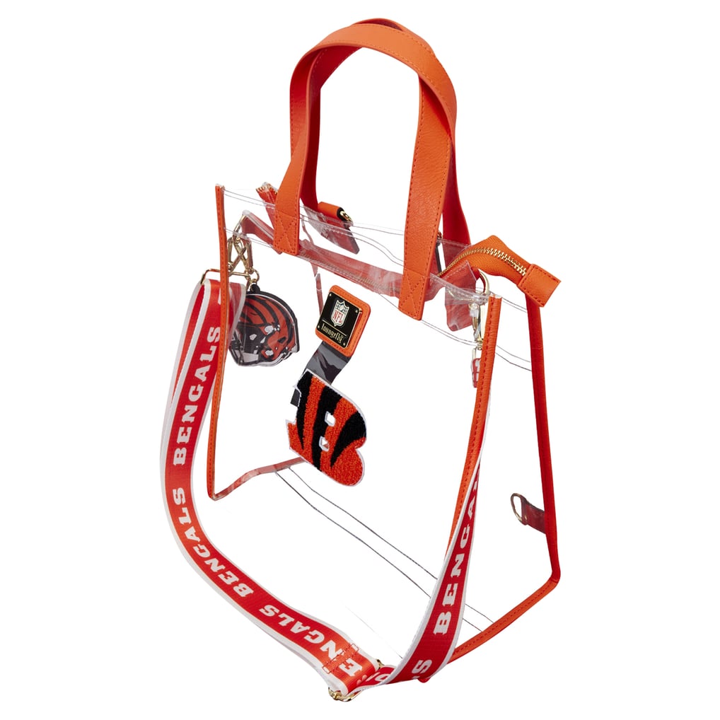 Cincinnati Bengals Loungefly Clear Convertible Backpack & Tote Bag
