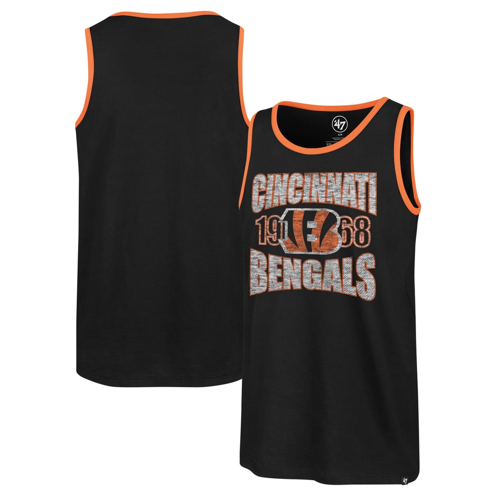 Cincinnati Bengals '47 Upload Franklin Tank Top - Black