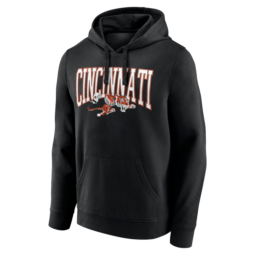 Cincinnati Bengals Gridiron Classics Campus Standard Pullover Hoodie - Black