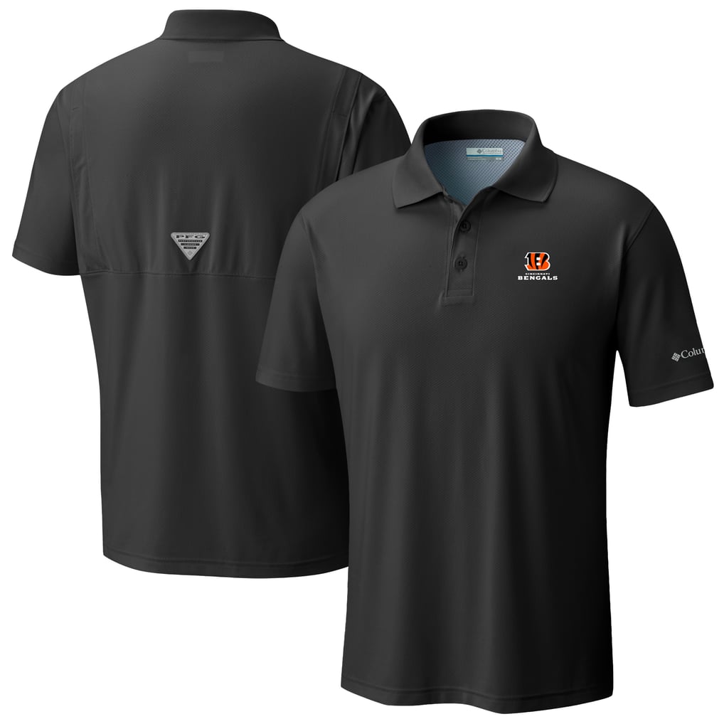 Cincinnati Bengals Columbia Low Drag Offshore Polo - Black
