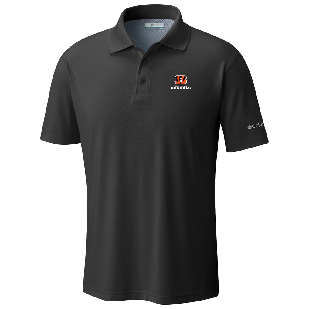 Cincinnati Bengals Columbia Low Drag Offshore Polo - Black