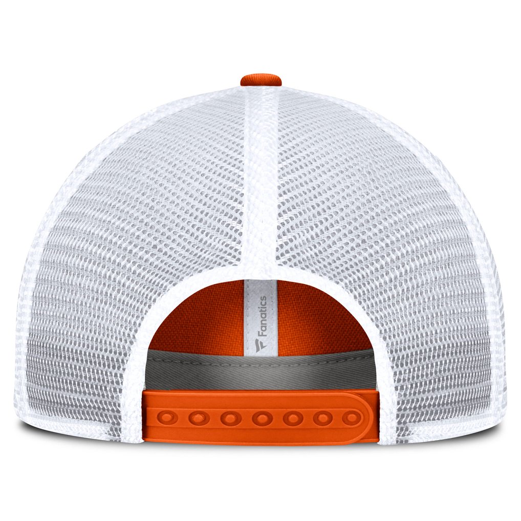 Cincinnati Bengals Fanatics Trucker Adjustable Hat - Orange/White