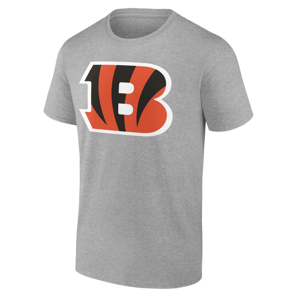 Cincinnati Bengals Big & Tall Team Authentic Custom T-Shirt - Gray