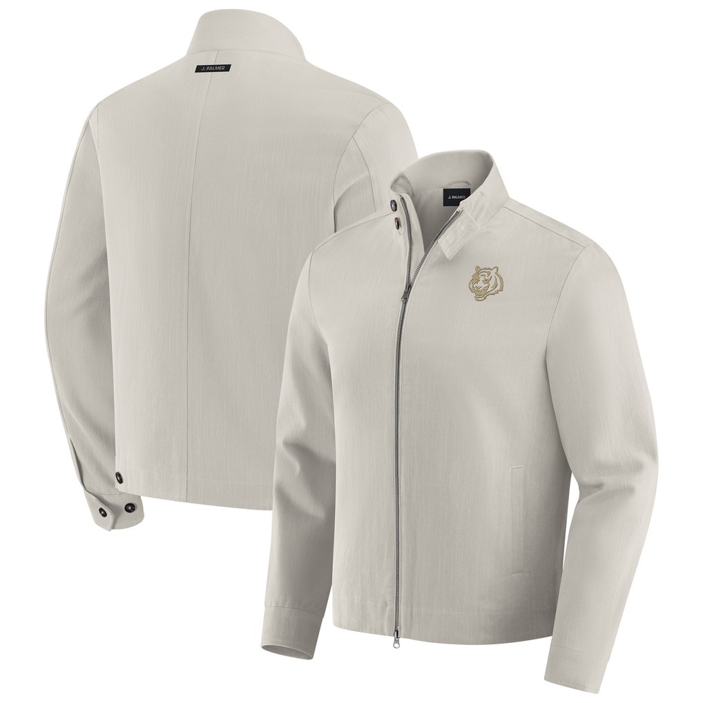  Cincinnati Bengals J. Palmer Air Raid Full-Zip Jacket - Gray