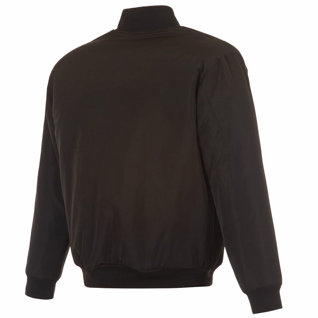  Cincinnati Bengals JH Design Full-Zip Reversible Flight Jacket - Black/Gray