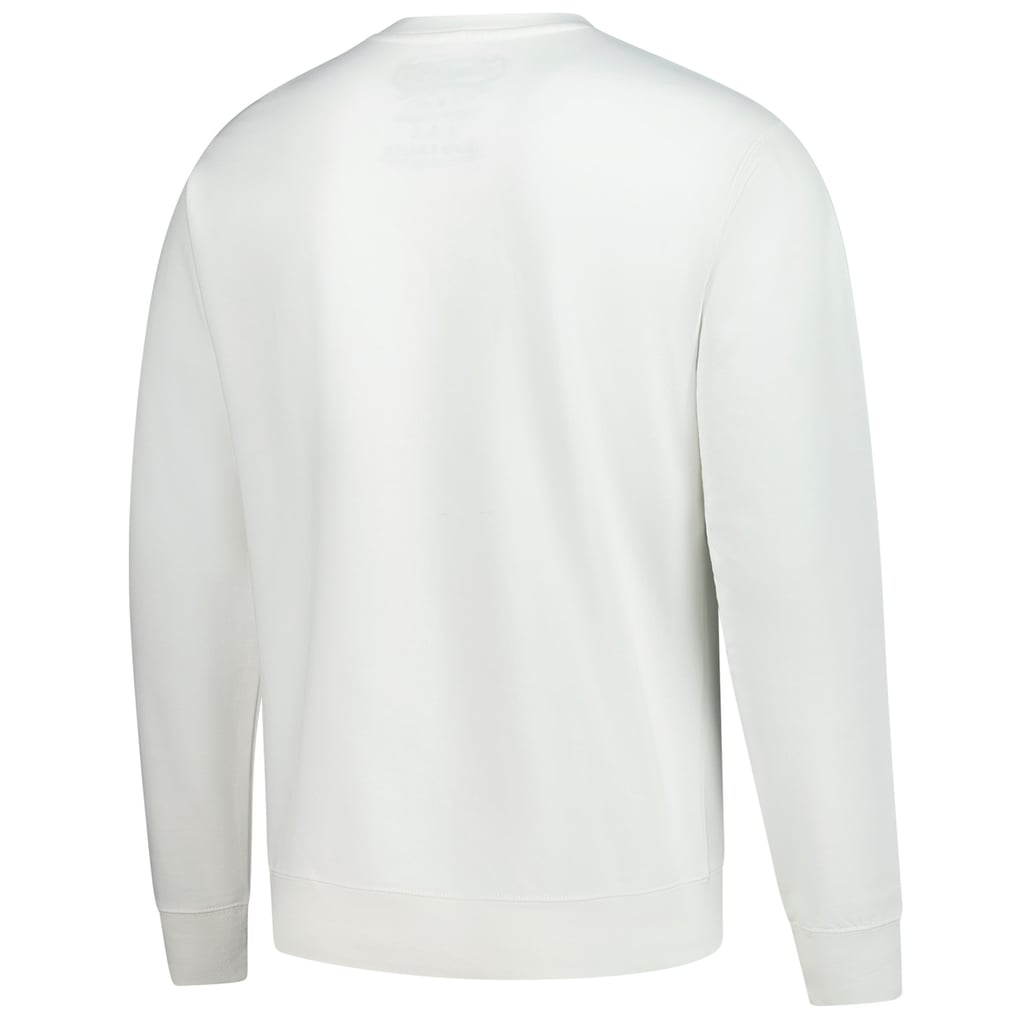 Cincinnati Bengals Mitchell & Ness x Bud Light The Crest Pullover Sweatshirt - White