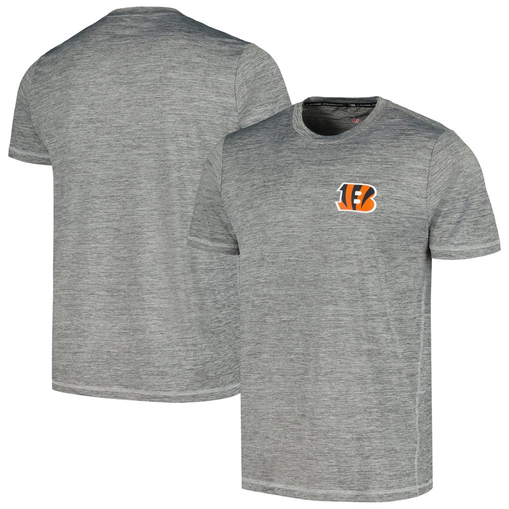 Cincinnati Bengals MSX by Michael Strahan Motion Space-Dye T-Shirt - Black