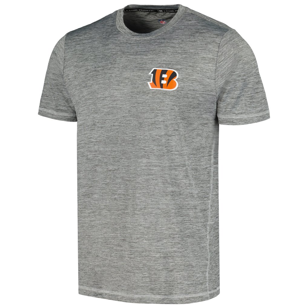 Cincinnati Bengals MSX by Michael Strahan Motion Space-Dye T-Shirt - Black