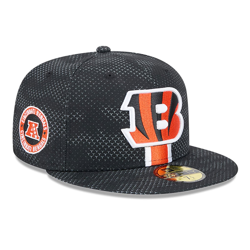  Cincinnati Bengals New Era 2024 Sideline 59FIFTY Fitted Hat - Black