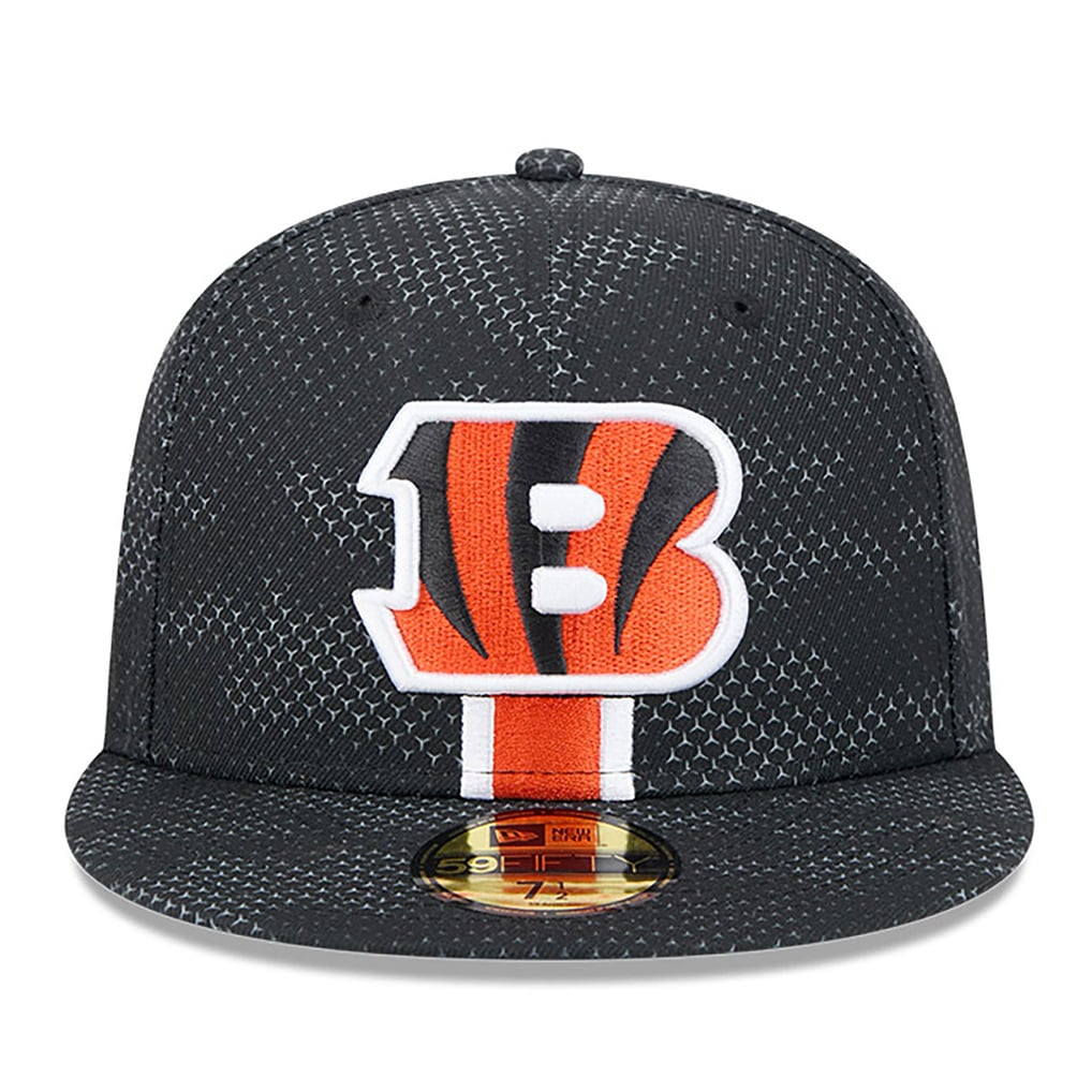  Cincinnati Bengals New Era 2024 Sideline 59FIFTY Fitted Hat - Black