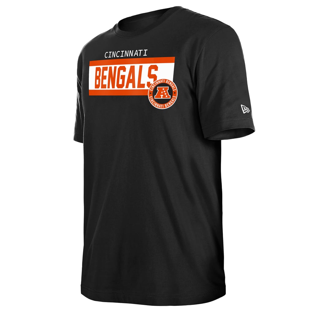  Cincinnati Bengals New Era 3rd Down High Density Print T-Shirt - Black