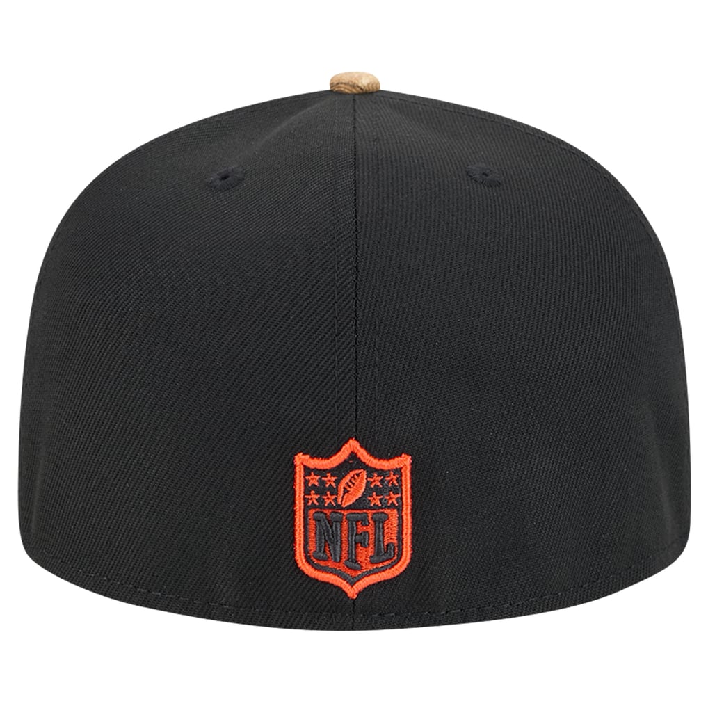New Era Cincinnati Bengals Black Active Two-Tone Camo 59FIFTY Fitted Hat