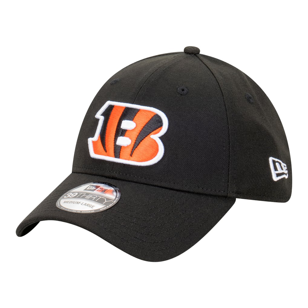  Cincinnati Bengals New Era Core Team 39THIRTY Flex Hat - Black