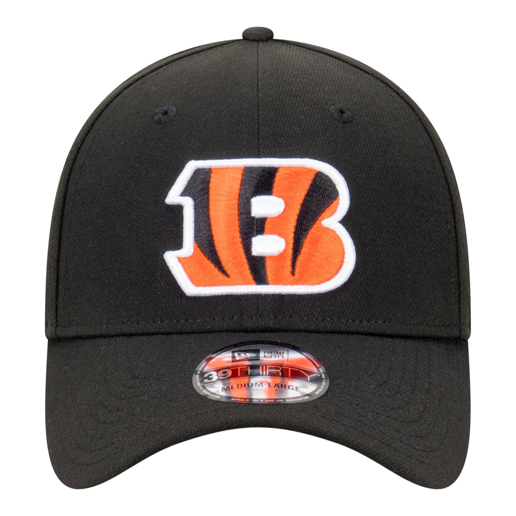  Cincinnati Bengals New Era Core Team 39THIRTY Flex Hat - Black