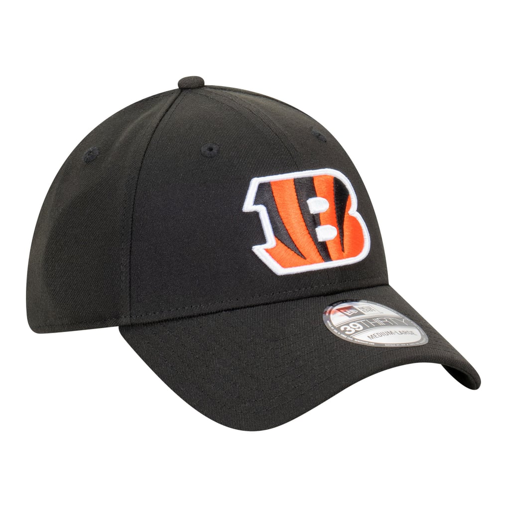  Cincinnati Bengals New Era Core Team 39THIRTY Flex Hat - Black