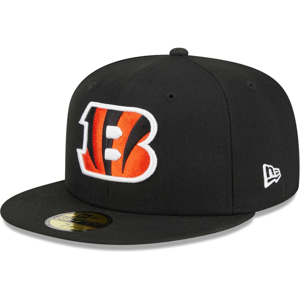 Cincinnati Bengals New Era  Main 59FIFTY Fitted Hat - Black