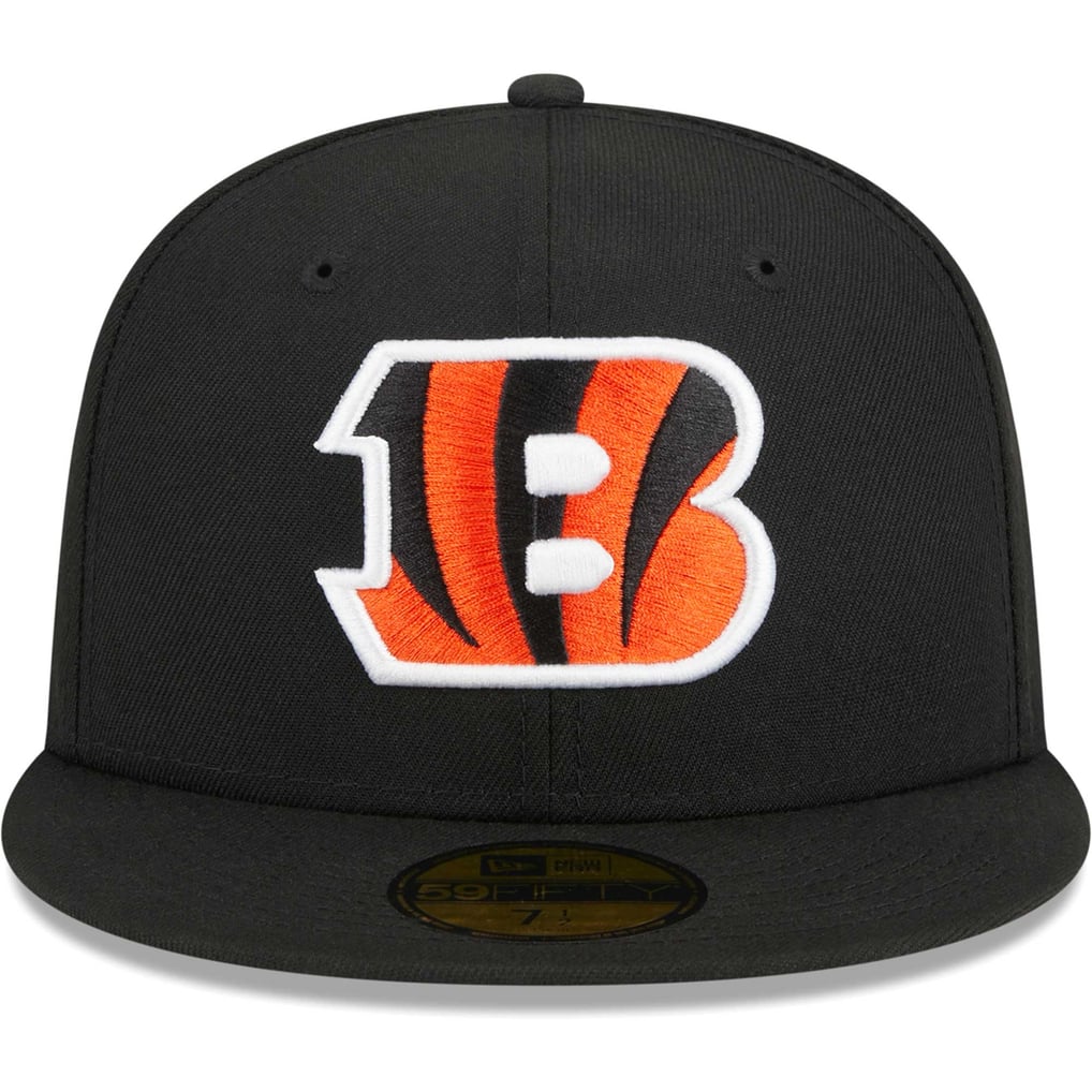 Cincinnati Bengals New Era  Main 59FIFTY Fitted Hat - Black