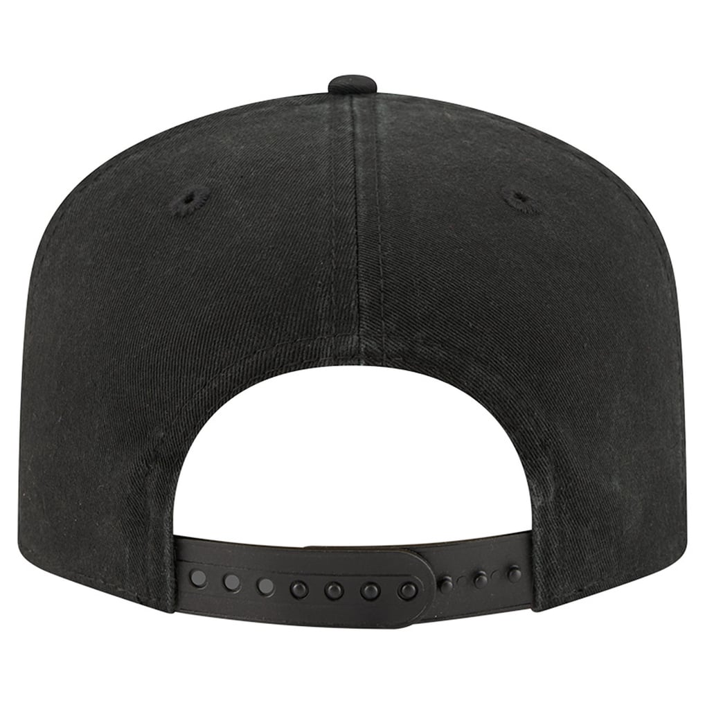 Cincinnati Bengals New Era Stacked 19TWENTY Adjustable Hat - Black