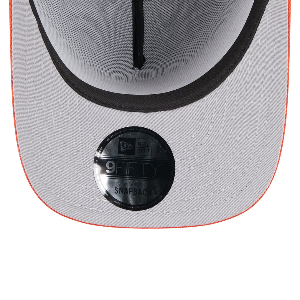  Cincinnati Bengals New Era 2025 NFL Draft A-Frame 9FIFTY Snapback Hat - Black/Orange