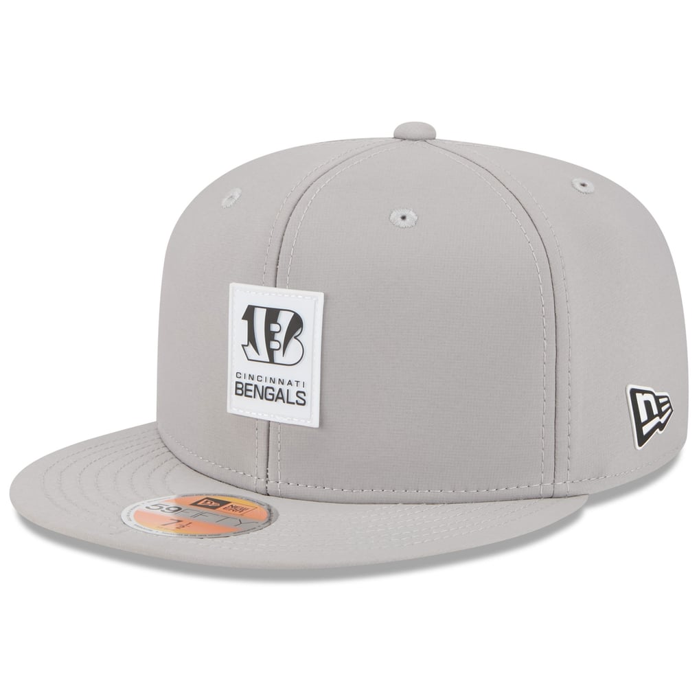Cincinnati Bengals New Era 2025 Sideline  59FIFTY Fitted Hat - Gray
