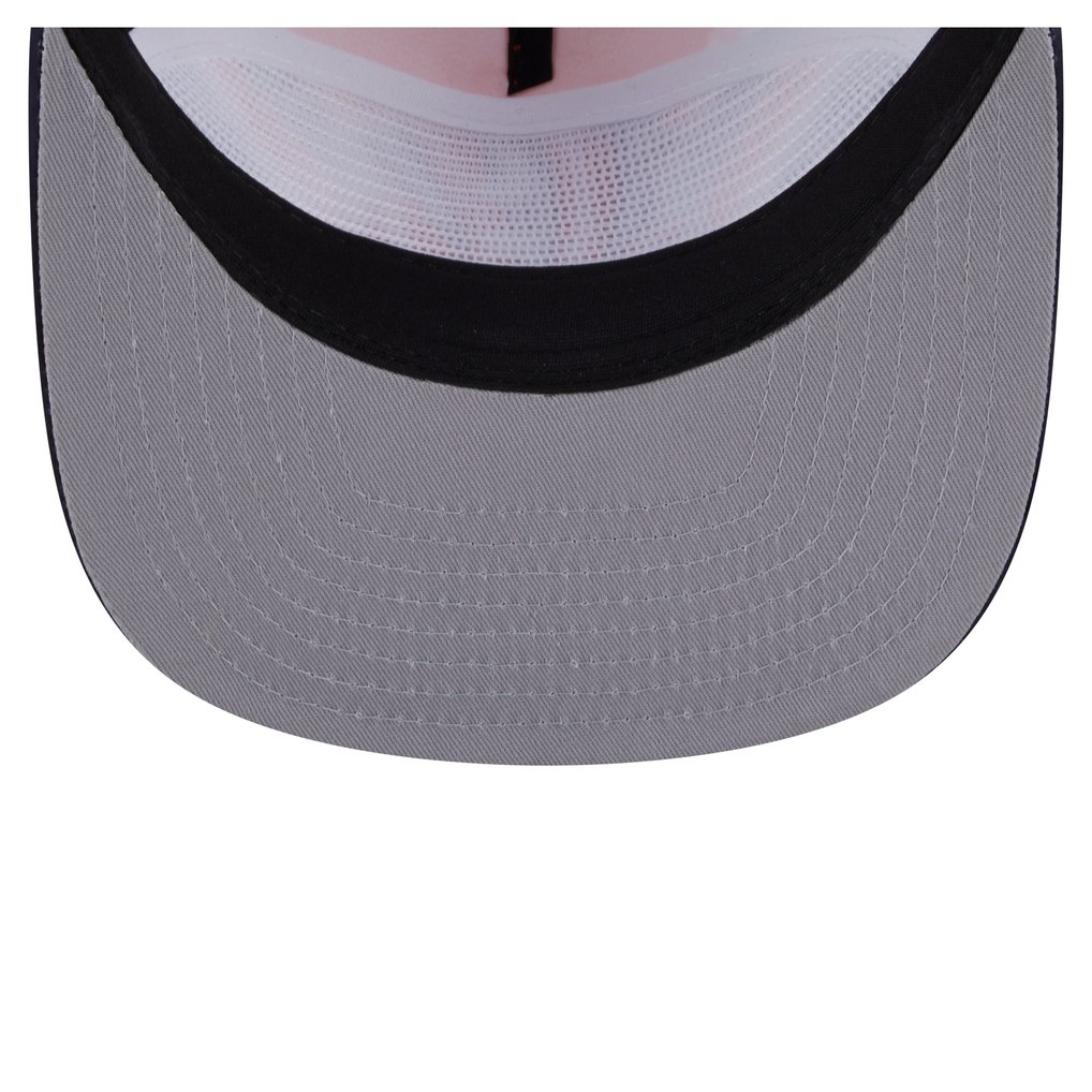 Cincinnati Bengals New Era Throwback Dye Golfer Snapback Hat - Orange/Black