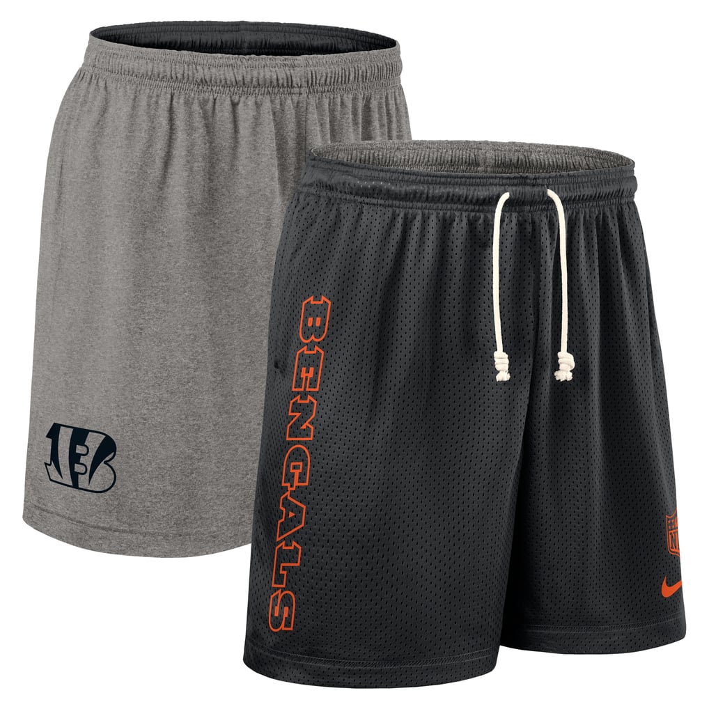Cincinnati Bengals Nike Sideline Reversible Dri-FIT Shorts - Black
