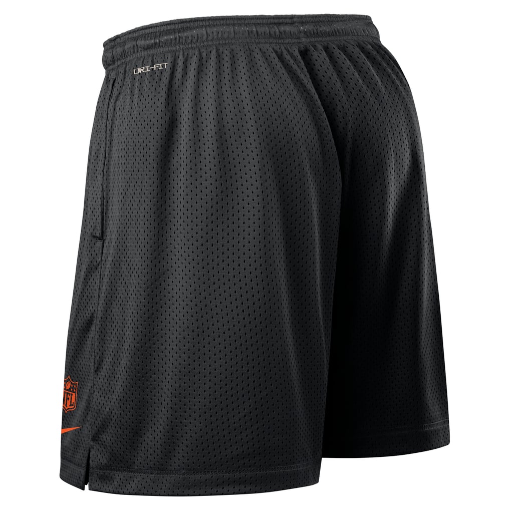 Cincinnati Bengals Nike Sideline Reversible Dri-FIT Shorts - Black