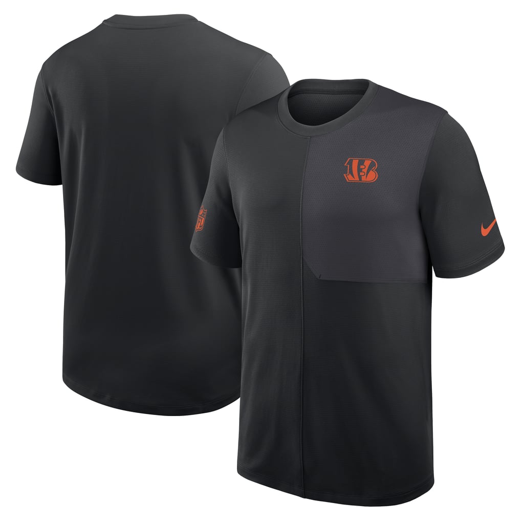 Cincinnati Bengals Nike Sideline UV Dri-Fit Coach Shirt - Black