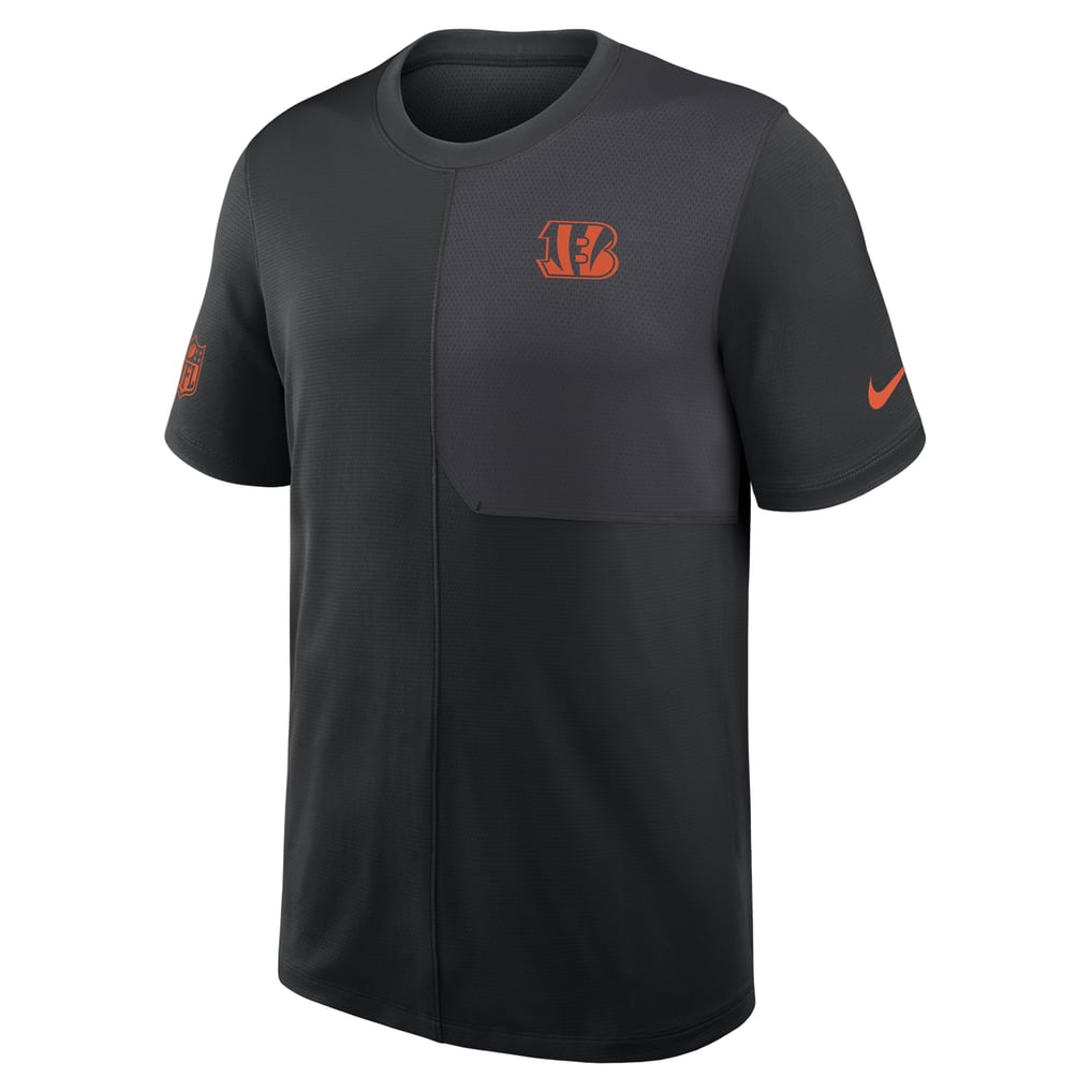 Cincinnati Bengals Nike Sideline UV Dri-Fit Coach Shirt - Black