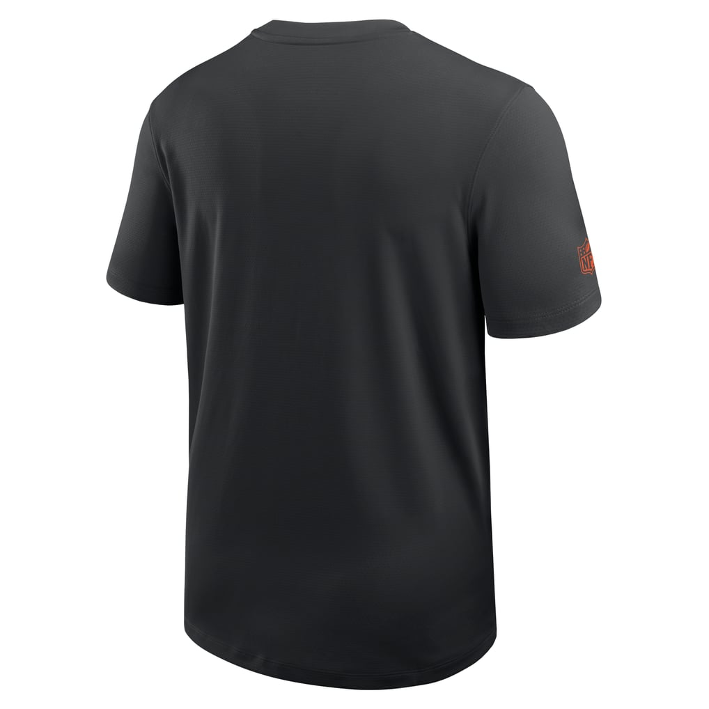 Cincinnati Bengals Nike Sideline UV Dri-Fit Coach Shirt - Black