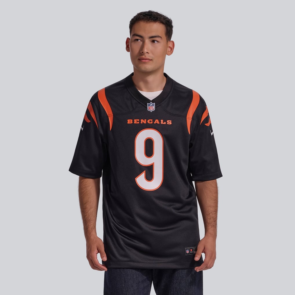 Joe Burrow Cincinnati Bengals Nike Player Game Jersey - Black