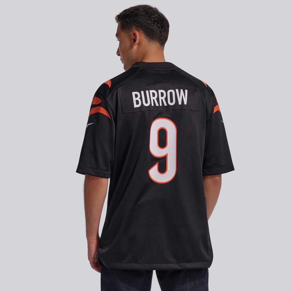 Joe Burrow Cincinnati Bengals Nike Player Game Jersey - Black