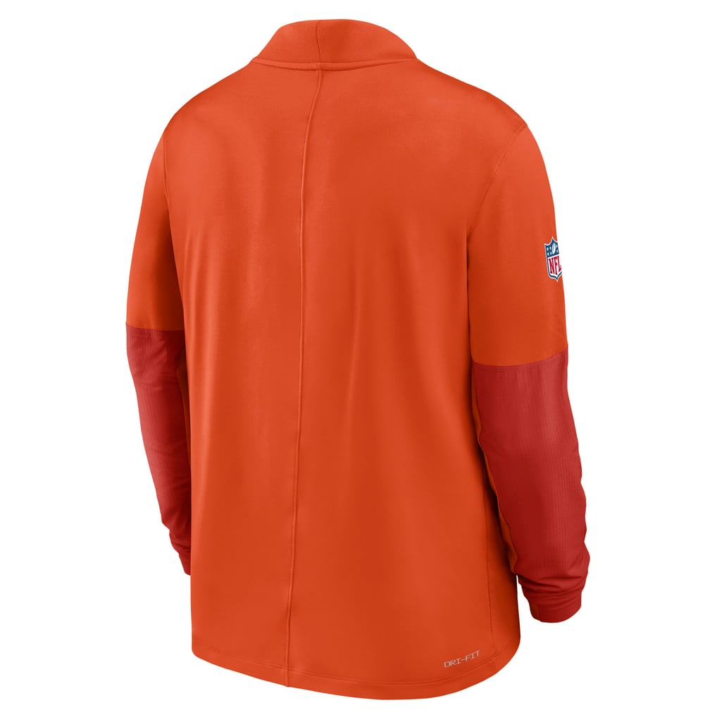 Cincinnati Bengals Nike Sideline Dri-FIT Half-Zip Pullover - Orange