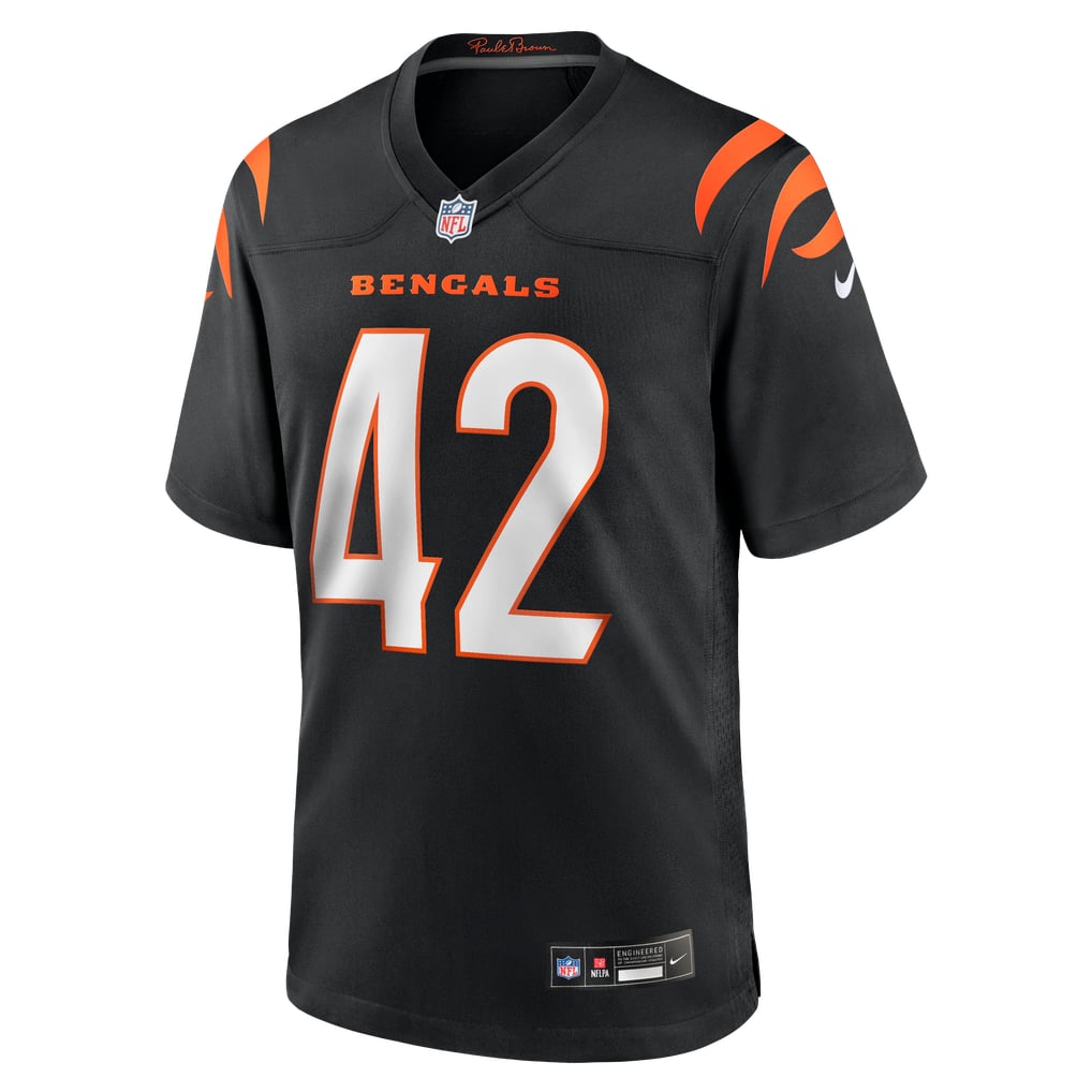Oren Burks Cincinnati Bengals Nike Team Game Jersey -  Black