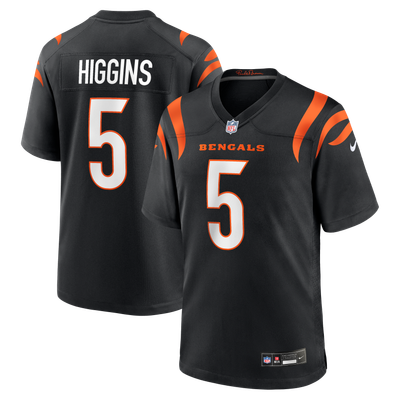 Tee Higgins Cincinnati Bengals Nike Game Player Jersey - Black