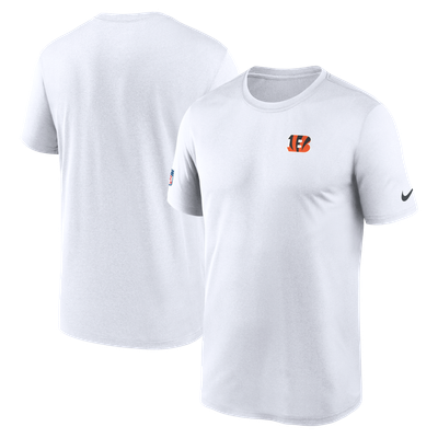 Cincinnati Bengals Nike Alt Legend Small Logo Dri-FIT T-Shirt - White