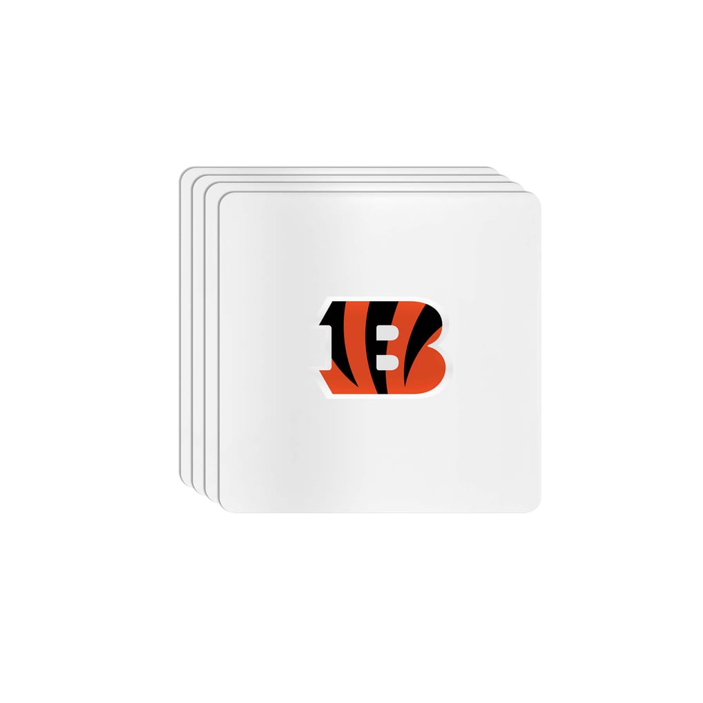 Cincinnati Bengals The Memory Company Square Ceramic Coaster Set