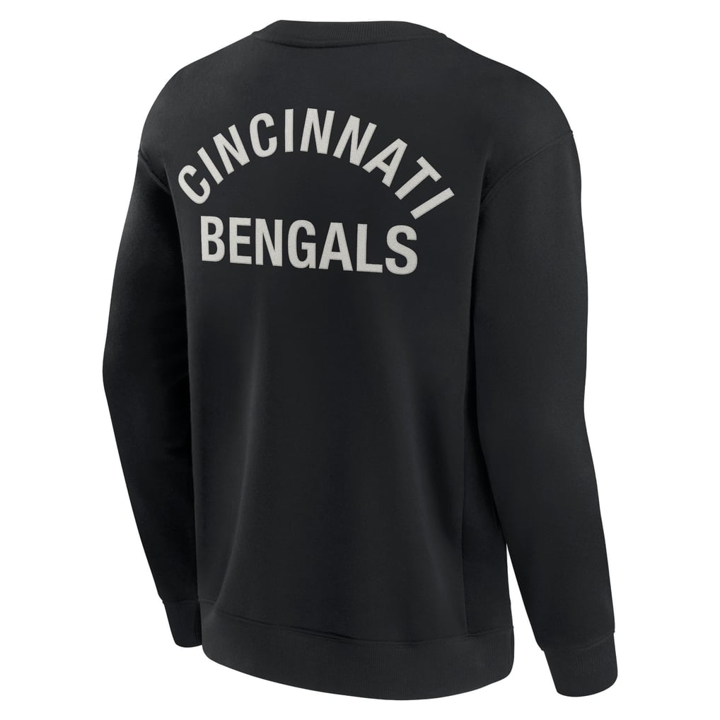 Cincinnati Bengals Fanatics Unisex Elements Super Soft Pullover Sweatshirt - Black