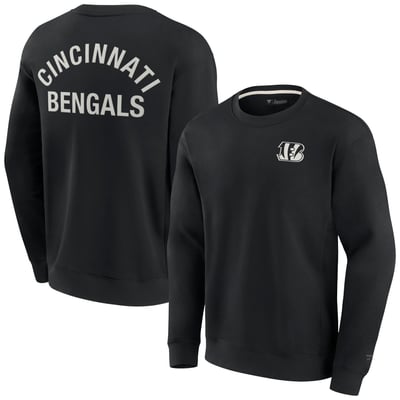 Cincinnati Bengals Fanatics Unisex Elements Super Soft Pullover Sweatshirt - Black
