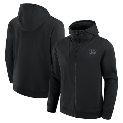  Cincinnati Bengals Fanatics Unisex Front Office Full-Zip Hoodie - Black